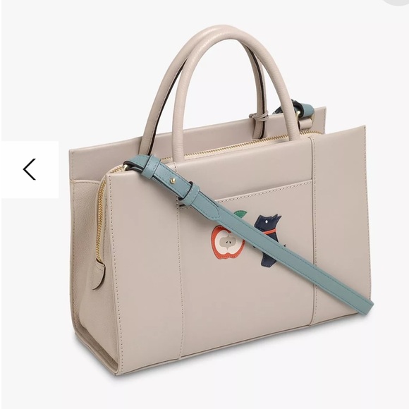 RARE Radley London Picture Bag Radley to the Core Apple Satchel Bag _Price Firm - Picture 5 of 17